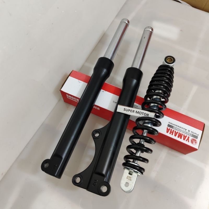 Shock depan+belakang Soul GT 115 shock depan dan belakang Soul GT 115 lengkap