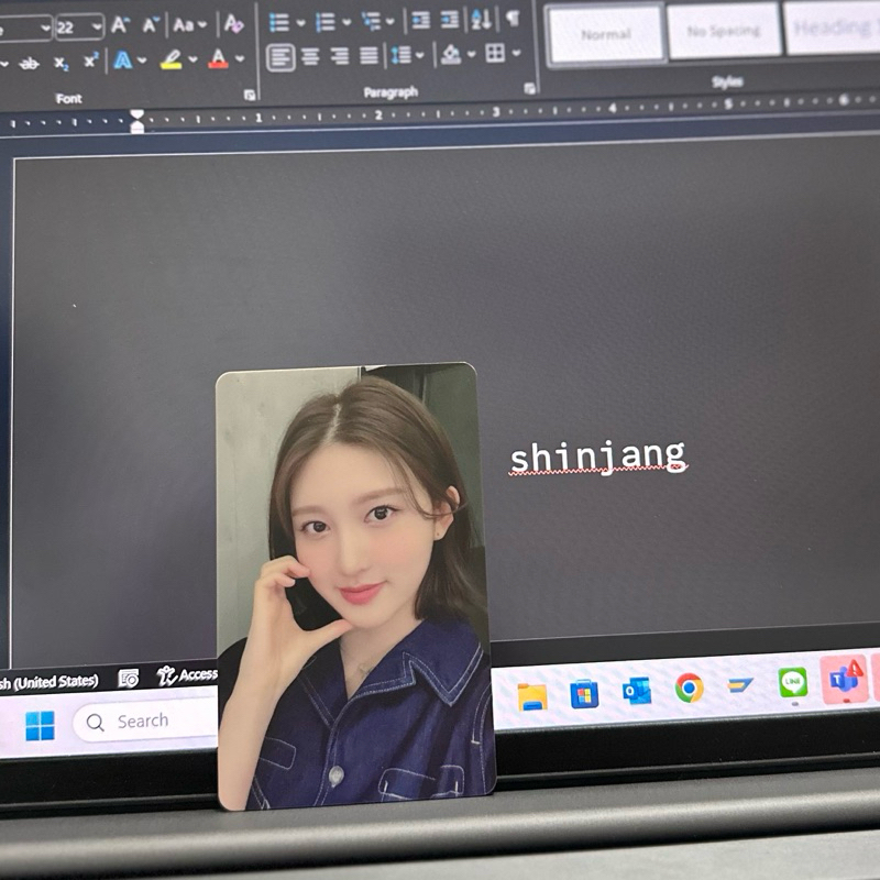 Photocard Gaeul IVE Luckydraw