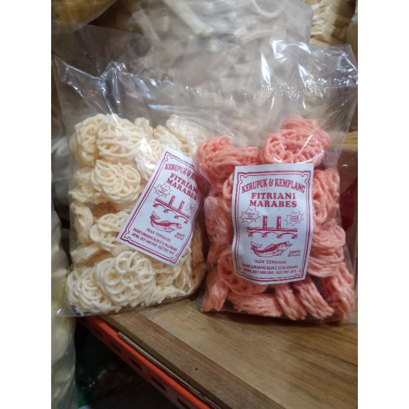 

KERUPUK MAWAR UDANG DAN KERUPUK MAWAR PUTIH 500gr