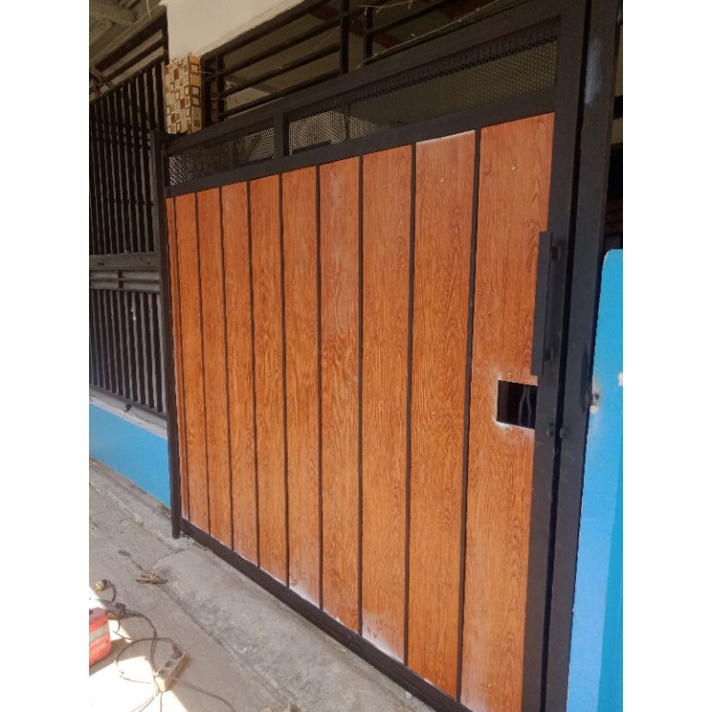 pintu pagar minimalis