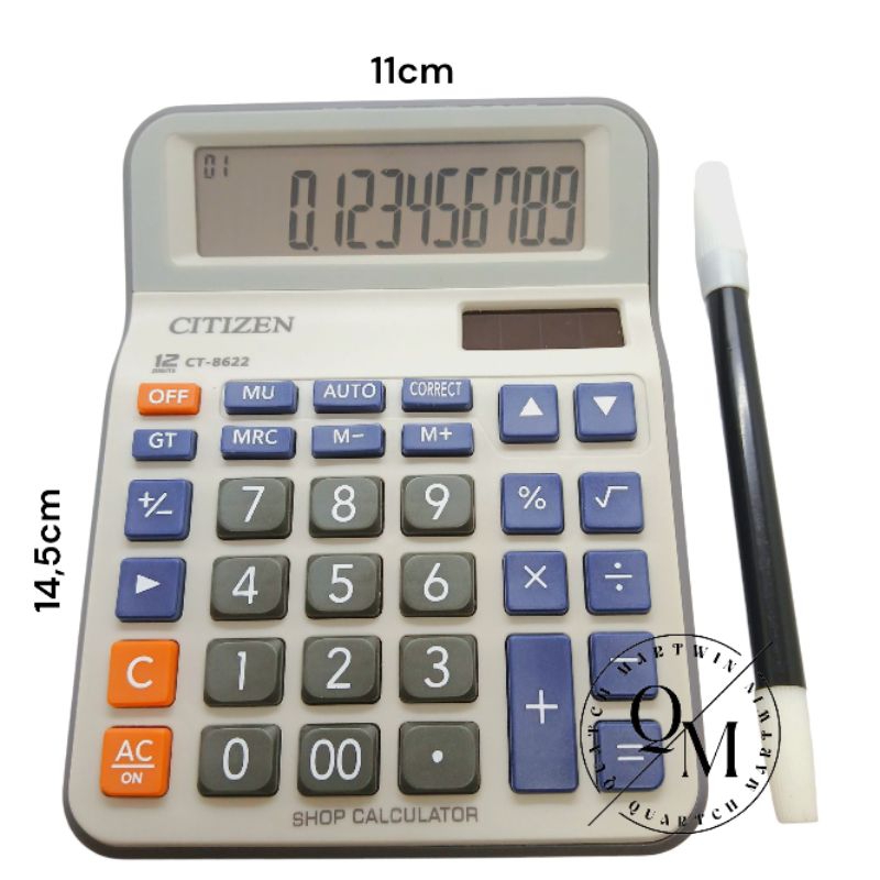 

[CUCI GUDANG] KALKULATOR CITIZEN CT-8622