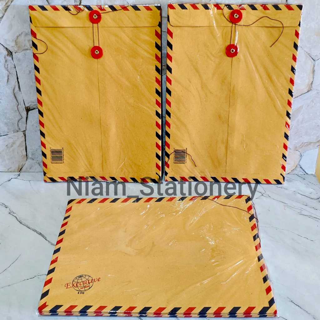 

Amplop Lamaran Kerja SATU PACK ( 10 PCS ) Amplop Executive 310 Amplop Coklat Air Mail Lamaran Kerja
