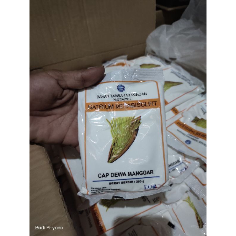 

Natrium Metabisulfit 250gram