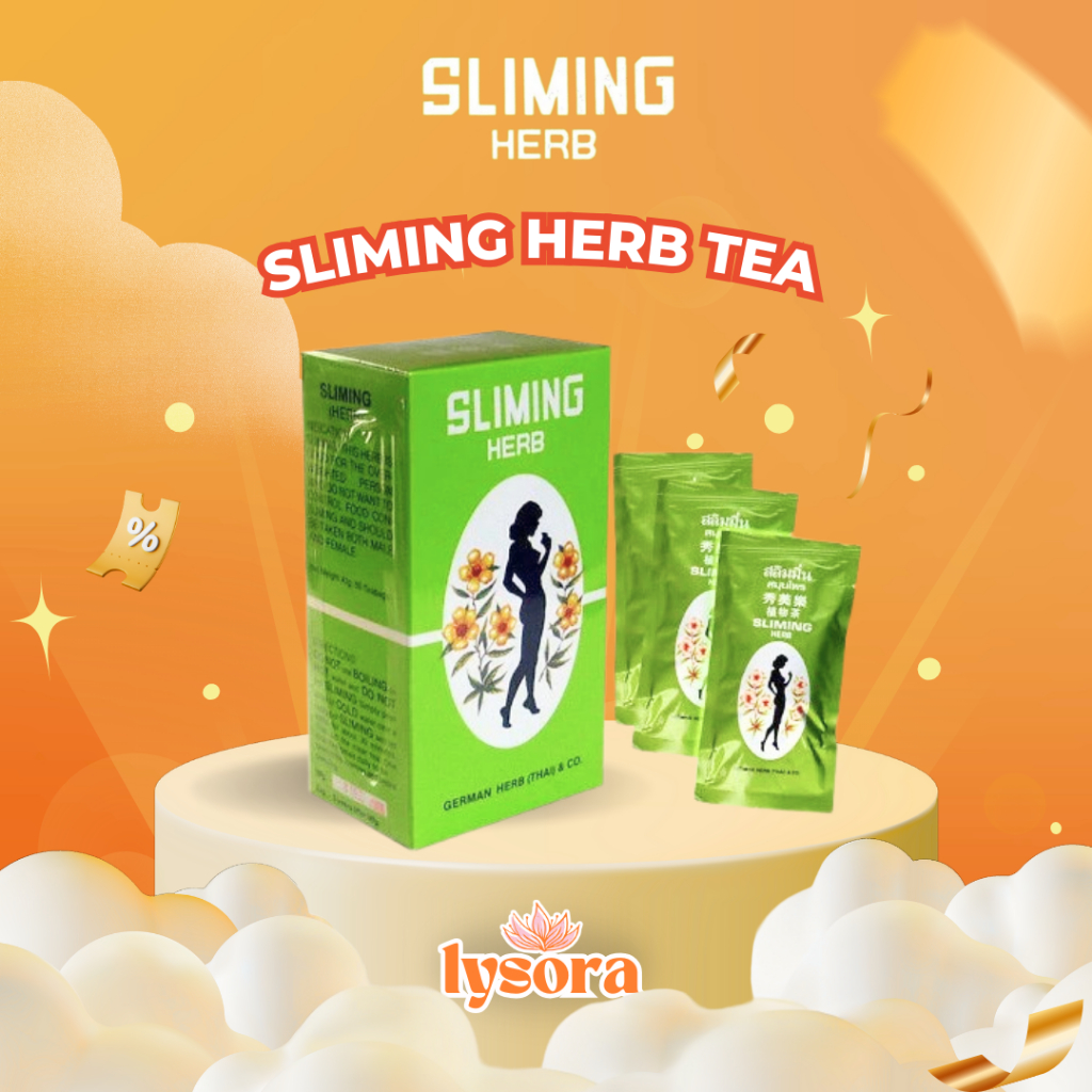 

SLIMING HERB Tea Teh Hijau Celup All Size