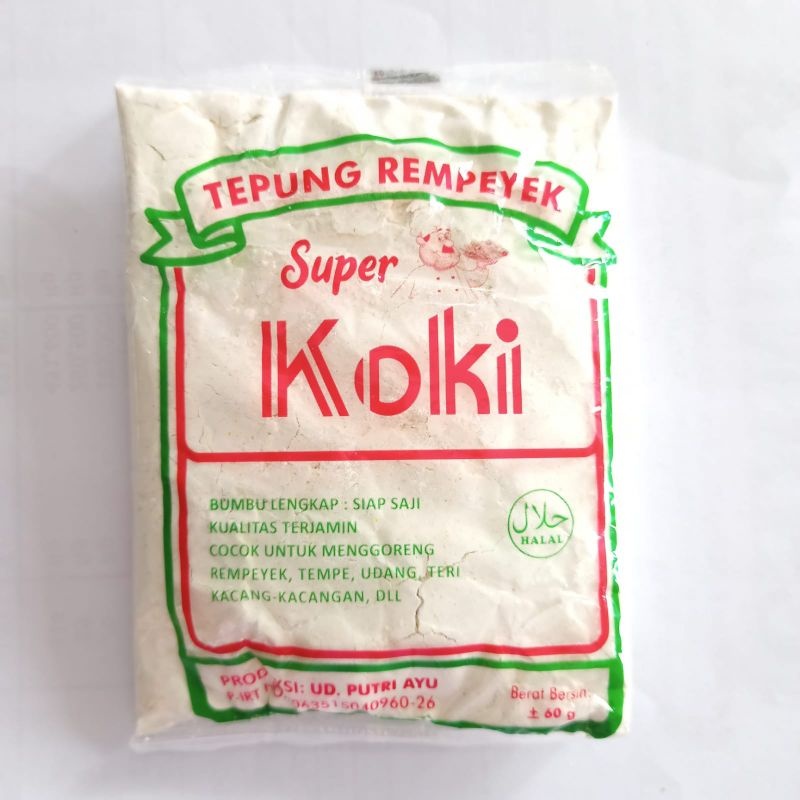 

KOKI Tepung Peyek Bumbu Kriuk Renyah untuk Peyek Kacang, Peyek Tempe, dan Aneka Gorengan Lezat