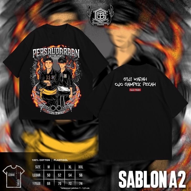 KAOS TRAH SETIA HATI // KAOS SETIA HATI SIJI WADAH OJO NGANTI PECAH // KAOS PSHT // KAOS PSHW // KAO