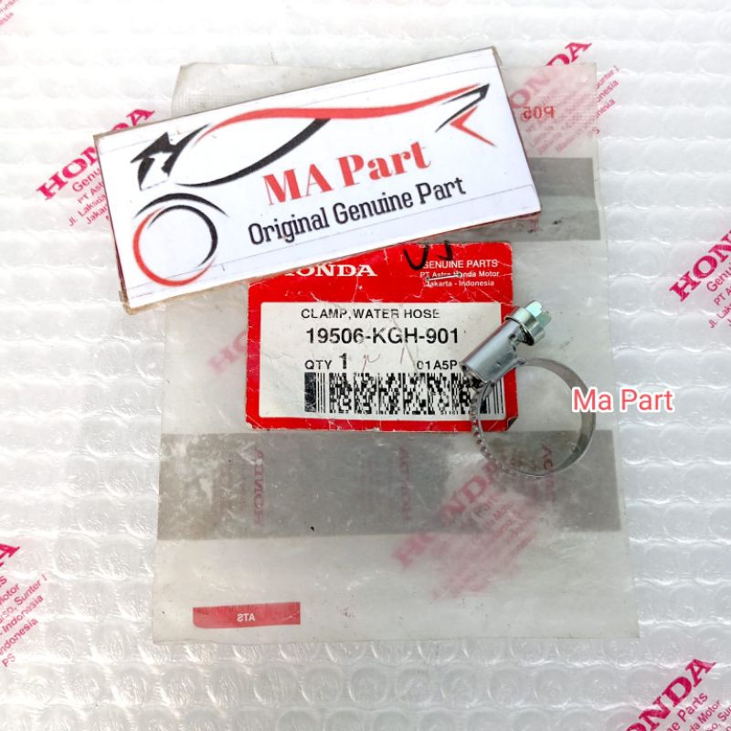 KLEM SELANG RADIATOR CLAMP WATER HOSE CBR150R  CBR150 R CBU CBR 150R ORIGINAL 19506KGH901
