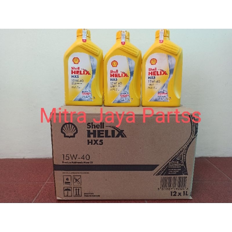 Oli Shell Helix HX5 15W-40 1 Liter Oli Shell Helix HX5 1L Perdus