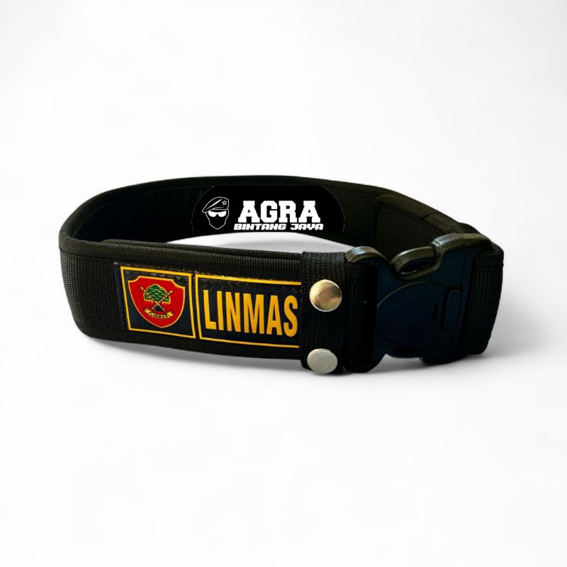 IKAT PINGGANG LINMAS KOPEL PDL LOGO LINMAS