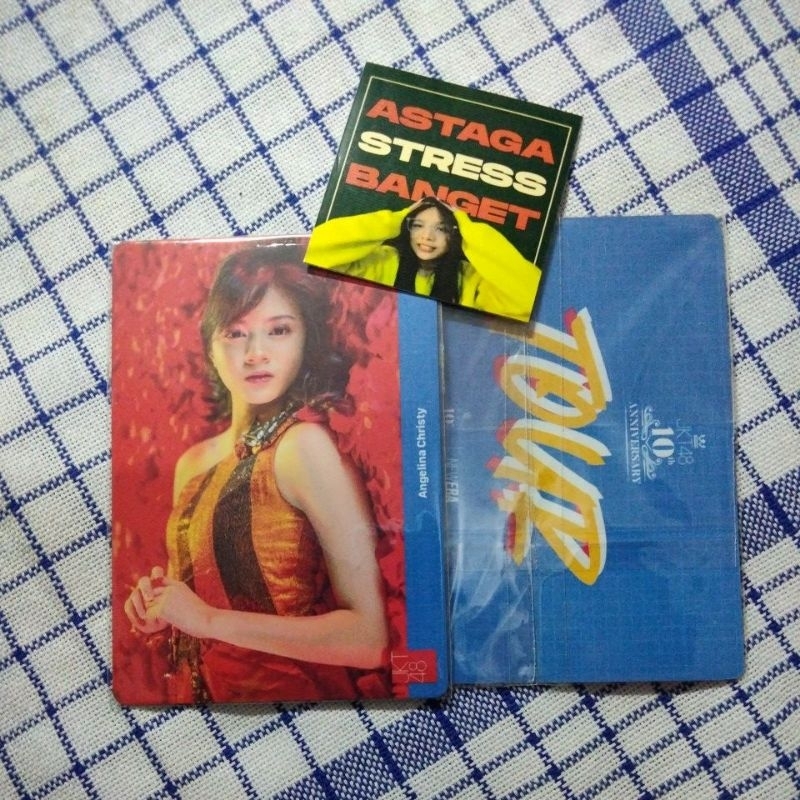 Photocard Official JKT48 Tour 10th Anniversary (Musim Panas) – Angelina Christy