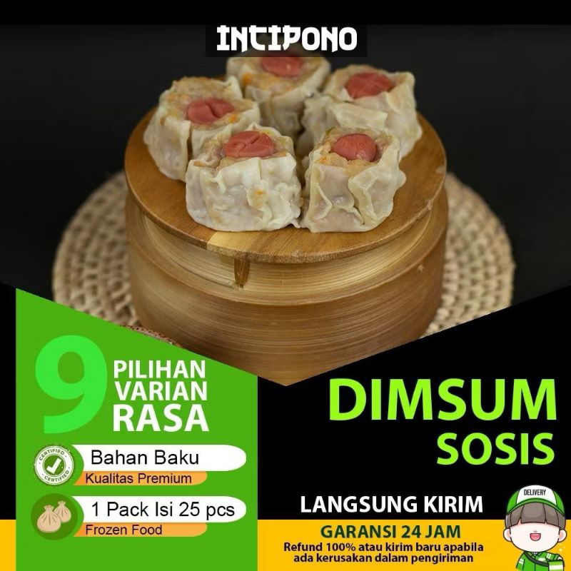 

Incipono Dimsum Sosis - isi 25 pcs. Frozen Food Halal