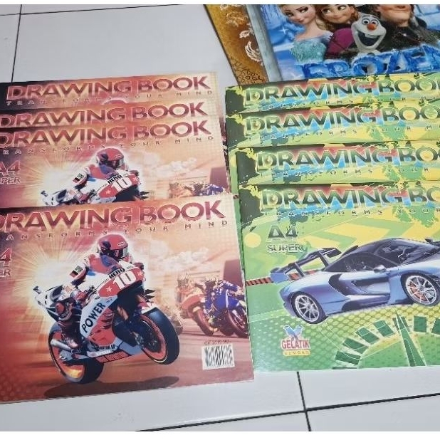 

DRAWING BOOK A4| BUKU | BUKU GAMBAR ANAK| ISI 10|BUKU BERKARAKTER | BUKU GAMBAR MURAH BERKUALIATAS