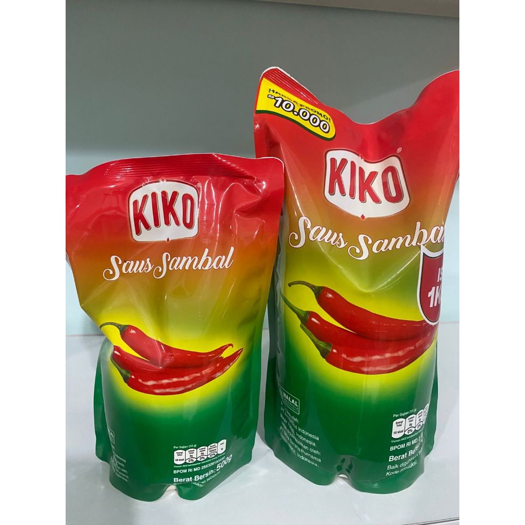

Kiko Saus Sambal 500gr - 1kg