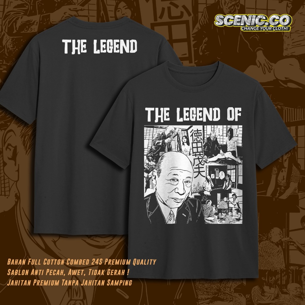 Kaos kakek Sugiono (The Legend Of Sugiono) Bahan Kualitas Premium
