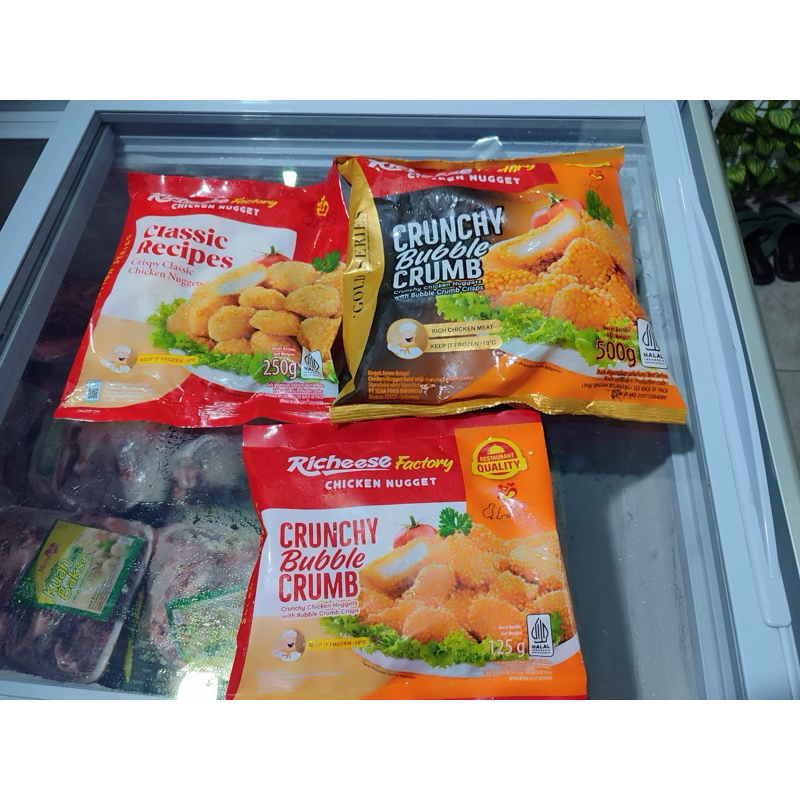 

PROMO!! Nugget Recheese Crunchy Buble Crumb Bundling Nugget Rechesee 250gr&125gr