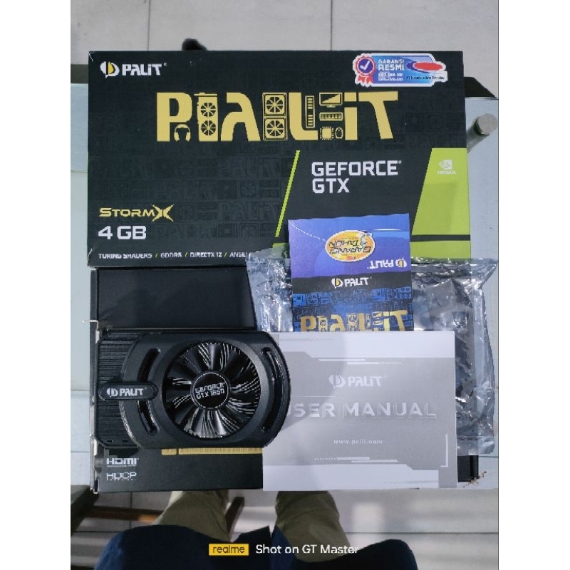 Vga palit GeForce GTX 1650 StormX 4GB GDDR5