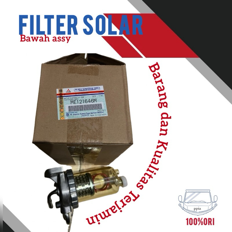 filter solar bawah assy me121646m original filter solar bawah komplit filter solar bawah canter filt