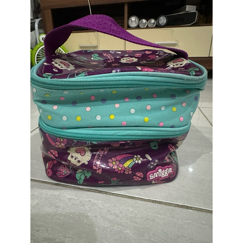 SMIGGLE ORI - Lunch Box 2 tingkat