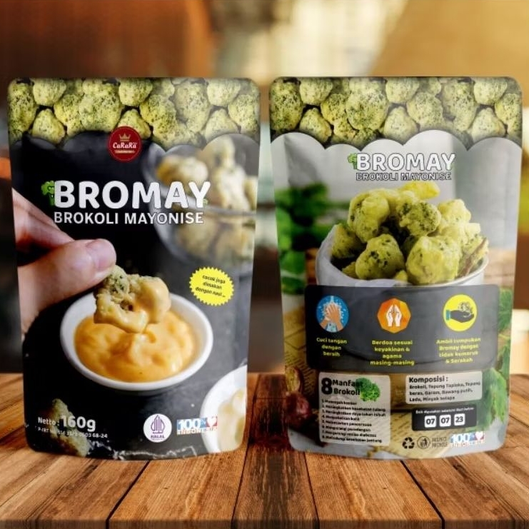 

Carara Bromay / Keripik Brokoli Mayonaise 160g