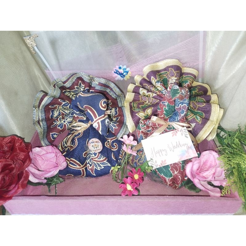 Paket Hantaran Pernikahan Kain Sarung Pria Kain Sarung Wanita Jarik Wadimor Mahar Seserahan Hadiah