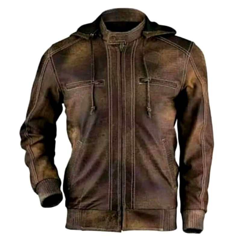 JAKET KULIT ASLI DOMBA WOSH KAMSAY KUPLUK