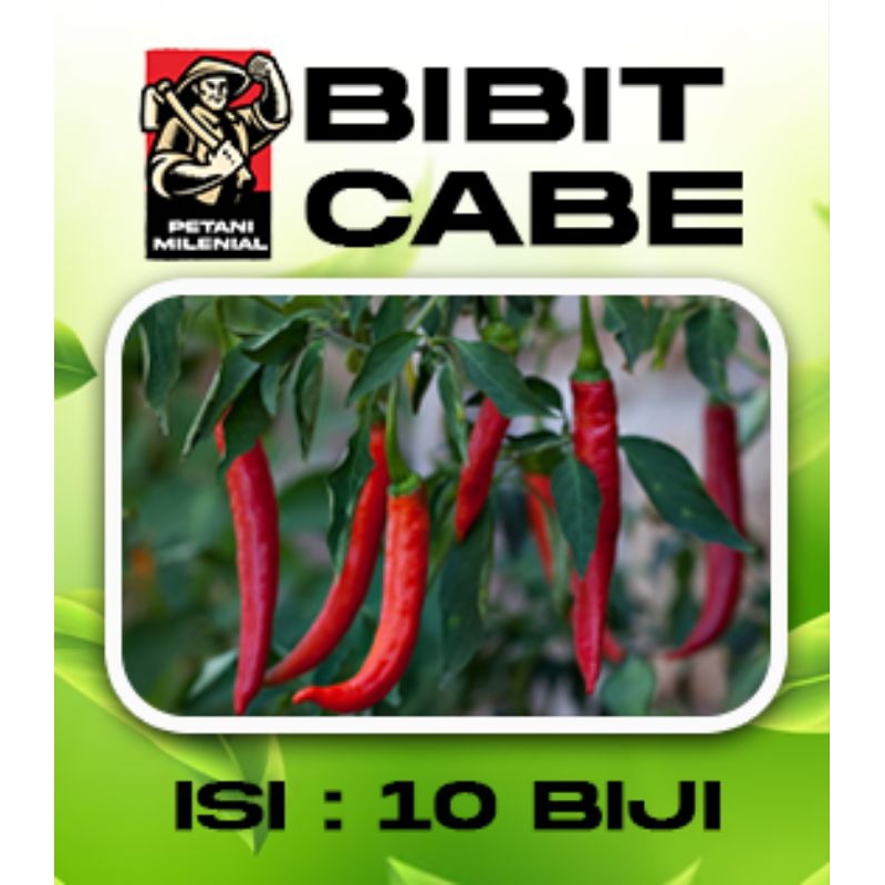 

Biji Cabe merah isi - 10