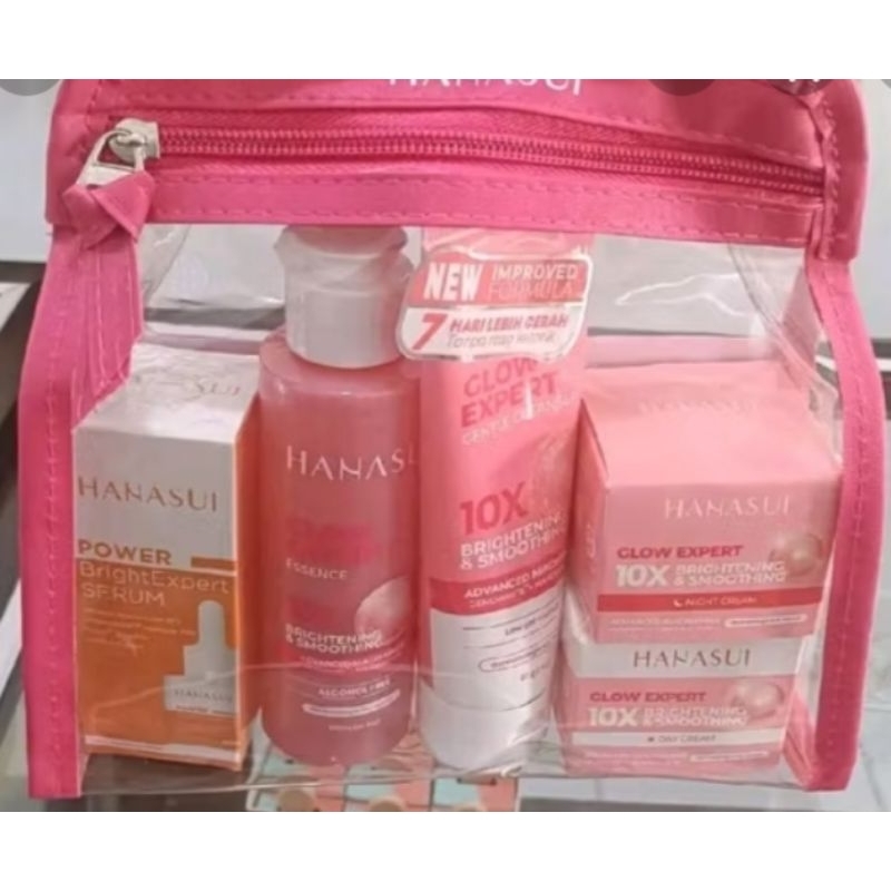 paket lengkap HANASUI + serum