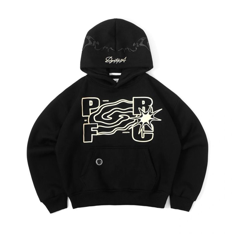 PREFACE Vortex of Dystopia Hoodie Black SIZE M