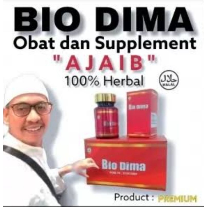 BIO DIMA OBAT HERBAL SYARAF KEJEPIT TULANG SENDI ORIGINAL