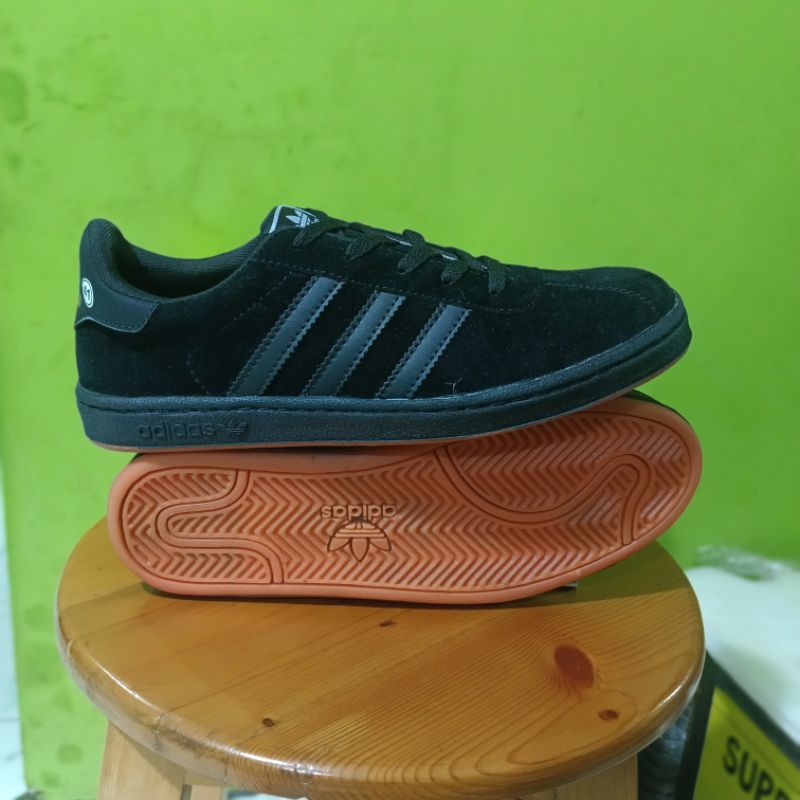 Terlaris  adidas01 samba campus original blpck dewasa anak sepatu sekolah Fashion
