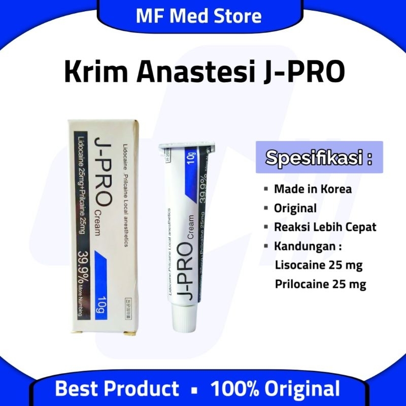[Original 100%] Krim Anastesi J-Pro Original / Krim Bius Sunat / Krim Bius Khitan / Krim Bius Kulit
