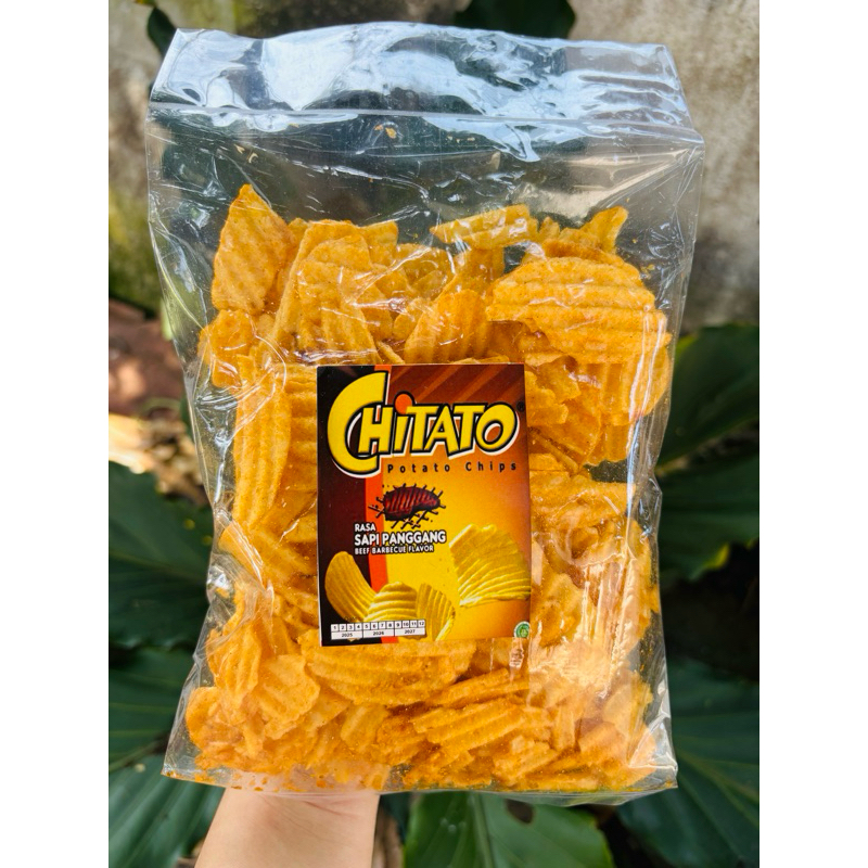 

Chitato Sapi Panggang kemasan refill kurang lebih 160gr