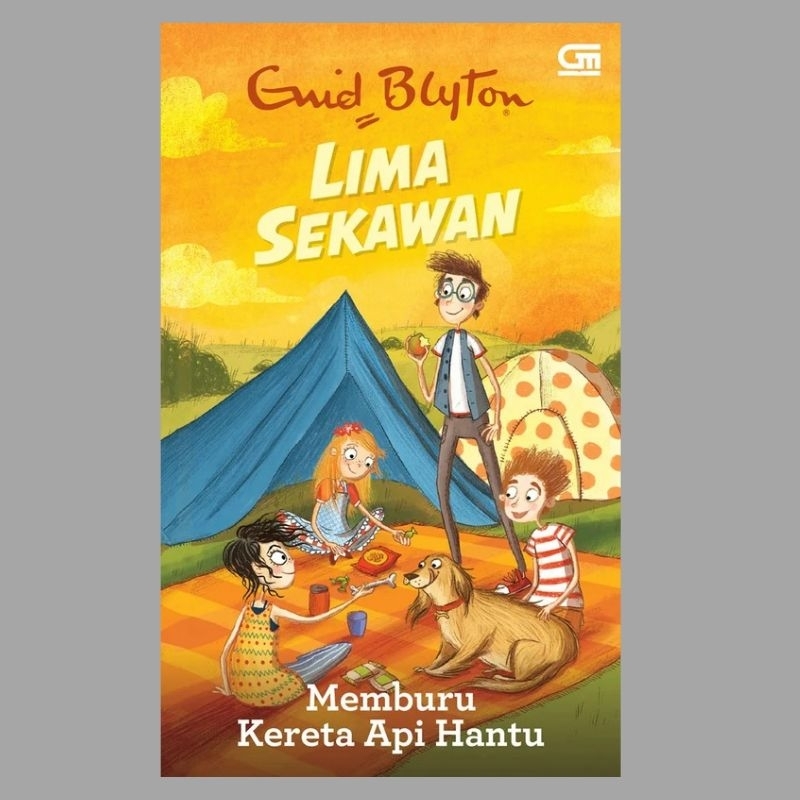 Buku Lima Sekawan - Memburu Kereta Api Hantu By Enid Blyton
