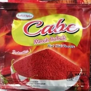 

CABE MERAH BUBUK 10gr BUMBU BARKAT PADANG ASLI KHAS MINANG