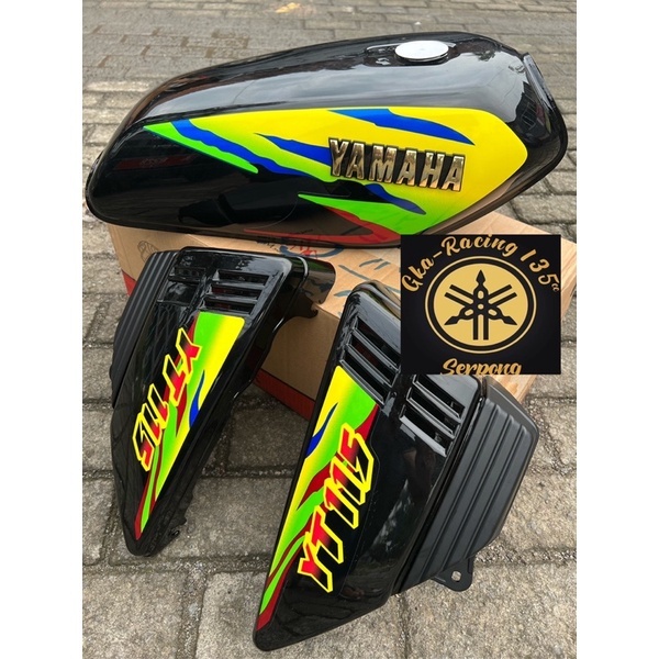 Stiker Striping Sticker Yamaha YT 115 List Les Motor Yamaha YT 115