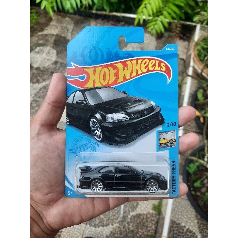 Hot Wheels Honda Civic Si Hitam