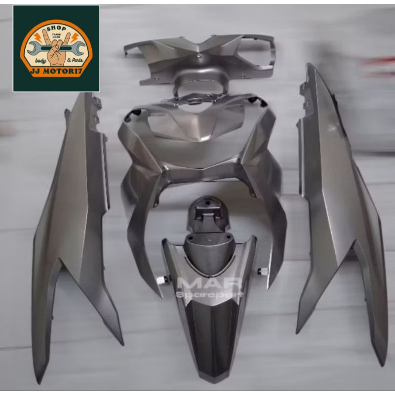 Fullset Body Halus New Beat Deluxe Beat Street Led Original Tahun 2020-2023 Silver