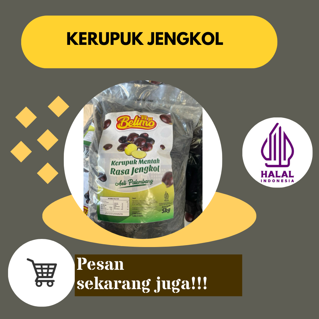 

Kerupuk jengkol renyah
