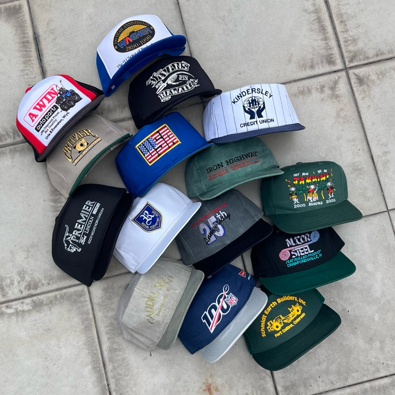 VINTAGE HAT, VINTAGE ROPE HAT, ROPE HAT SECOND, TOPI SECOND