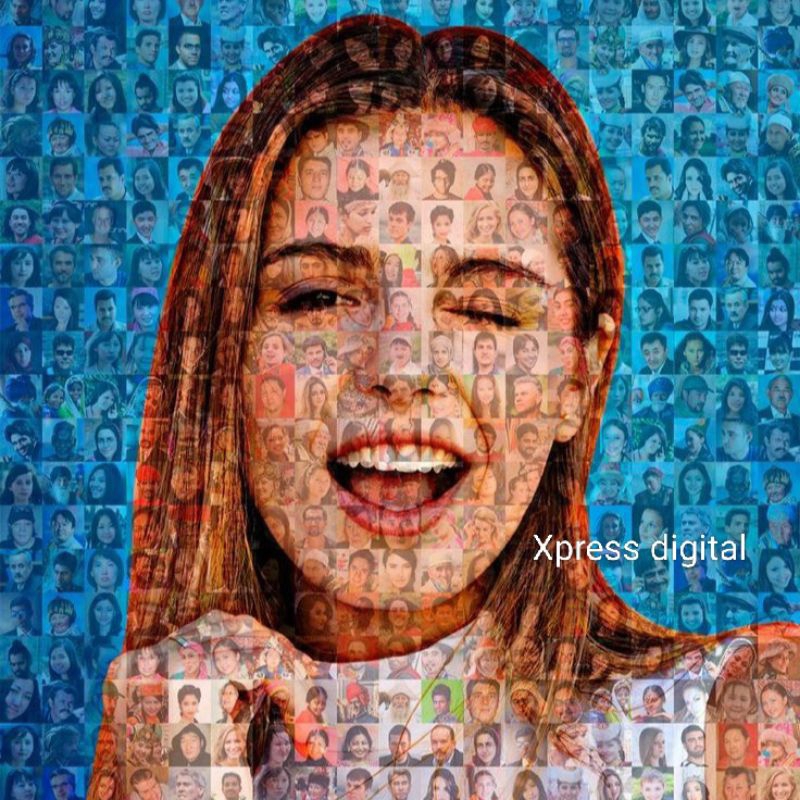 Jasa Edit Foto Mozaik Profesional | Foto Wajah Mozaik Rapi | Softcopy Only