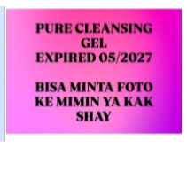 

pure cleansing gel