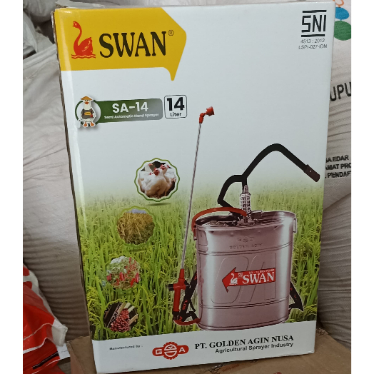 SWAN KUNINGAN [ SA-14] TANGKI ALAT SEMPROT / SPAYER MANUAL STAINLESS - SWAN