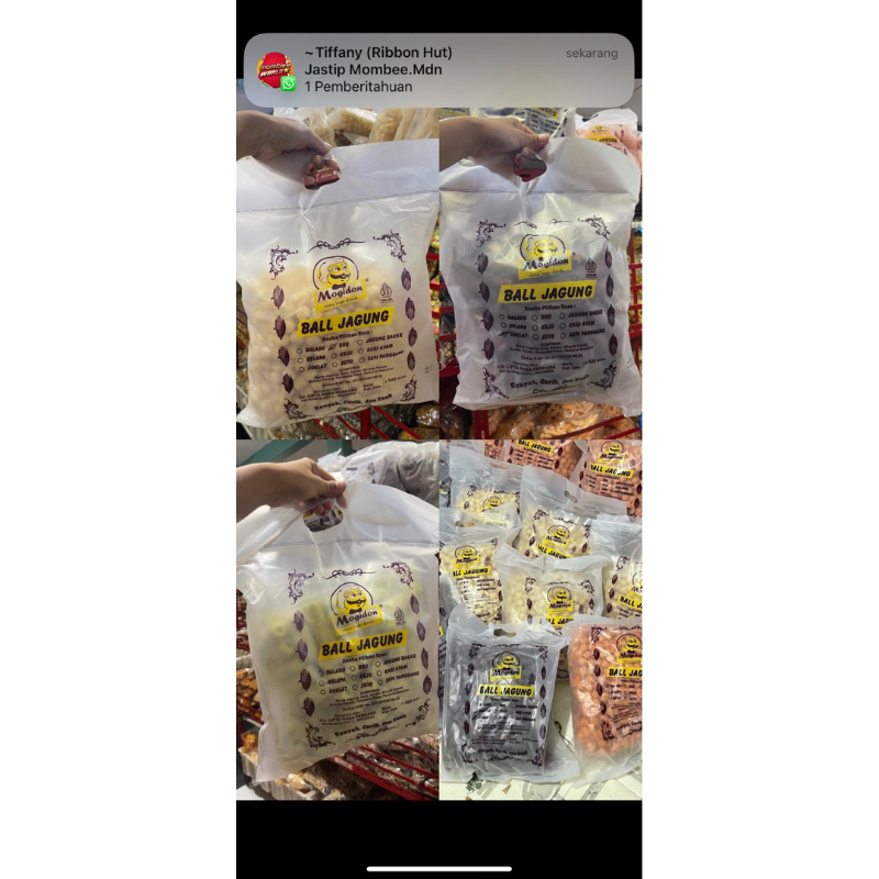 

SNACK BALL JAGUNG VARIASI RASA ENAK dan JUMBO