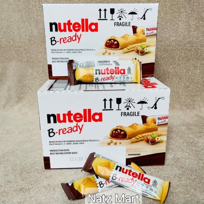

NUTELLA B-READY Wafer Biskuit 1 Pcs 22 gr (November 2025)