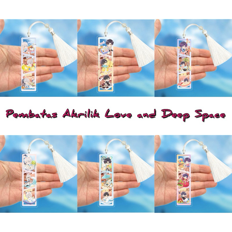 

Akrilik Pembatas Love And Deep Space