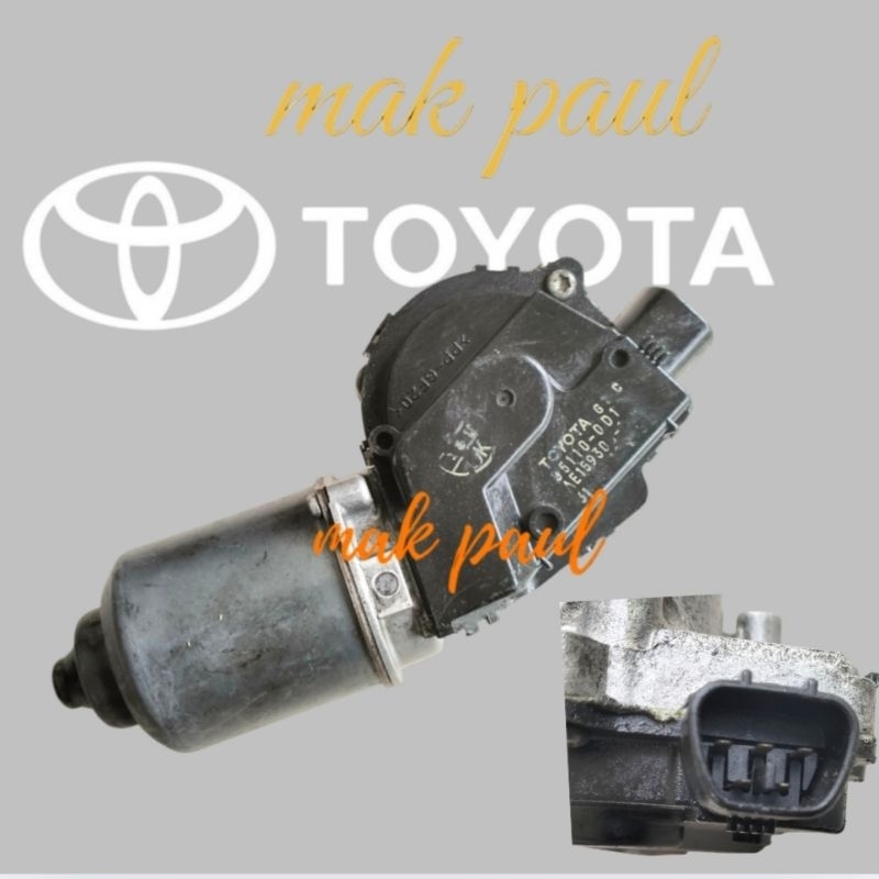 motor dinamo wiper NEW VIOS gen2 limo  YARIS 2006 - 2013 ORIGINAL copotan