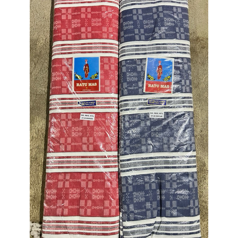 kain kasur meteran CAP RATU MAS