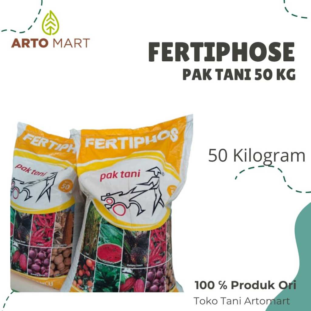Ferthipos Pak Tani  - 50 kg- Pupuk dasar