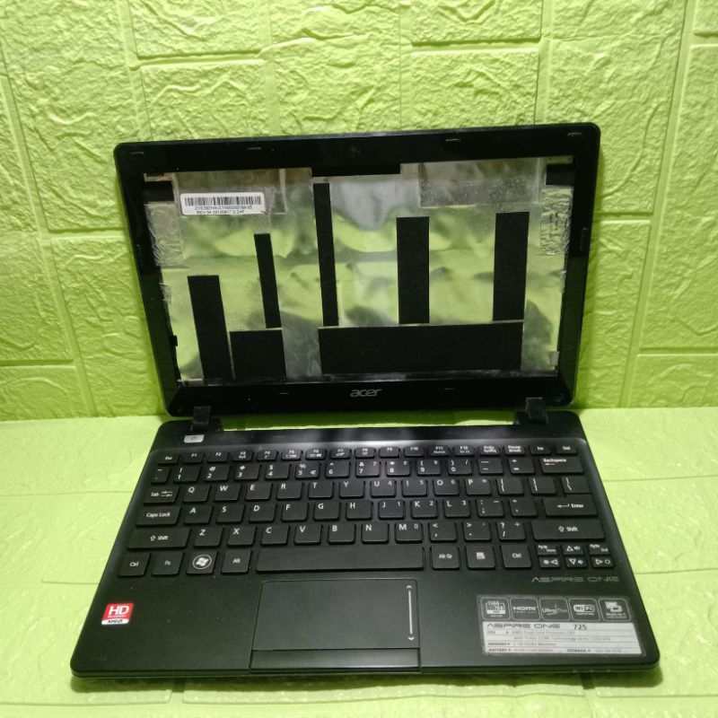 Kesing Case Casing Original Laptop Acer Aspire One 725