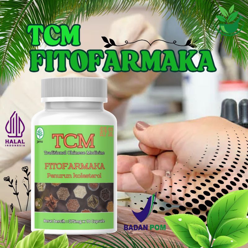 

TCM FITOFARMAKA Obat herbal untuk menurunkan kolesterol HALAL dan BPOM